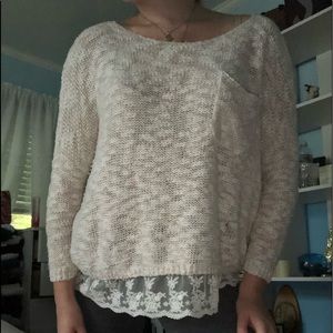 Abercrombie &Fitch Oversized sweater 🤍🤍